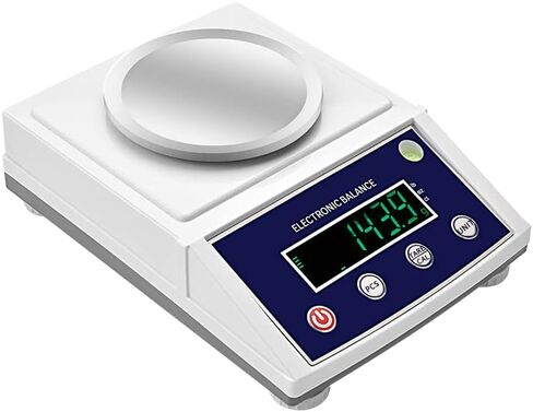 Hochice High Precision Lab Gram Counting Scale Scientific Analytical Laboratory Balance Digital Electronic Scale Jewelry Scales 1000gx0.01g Accurate with RS232 Port in Kuwait