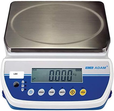 Adam Equipment LBX 6 - موازين الطاولة المدمجة Latitude - السعة: 12 رطل / 6 كجم، إمكانية القراءة: 0.002 رطل / 1 جرام in Kuwait