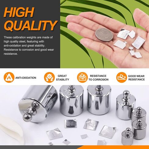 Precision Calibration Weight Set for Digital Balance Scale, Jewellery Scale (100g Set (Gram)) in Saudi Arabia