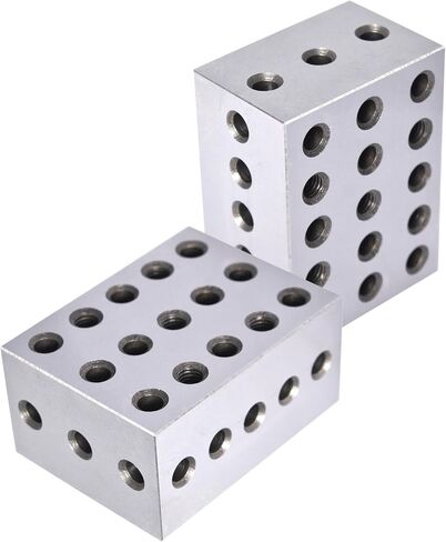 2 × 4 × 6 بوصة كتل متوازية 23 فتحة 5 فتحات مع دقة الخيوط 0.0003 بوصة 1 زوج in Saudi Arabia