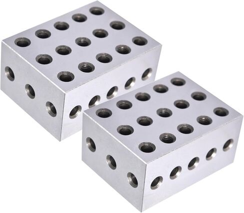 2 × 4 × 6 بوصة كتل متوازية 23 فتحة 5 فتحات مع دقة الخيوط 0.0003 بوصة 1 زوج in Saudi Arabia