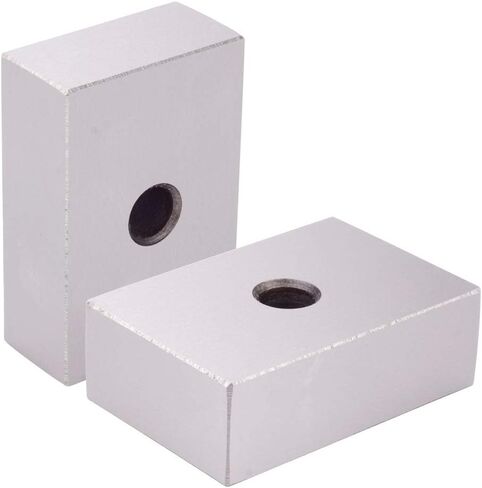 1-2-3 Blocks Matched Pair Hardened Steel One Holes (1"x2"x3") Set Precision Machinist Milling in Saudi Arabia