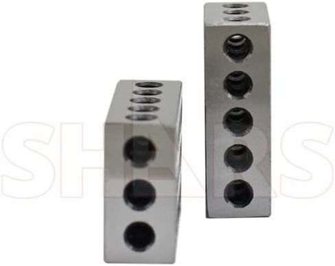 Shars Ultra Precision 1-2-3 كتل مع مجموعة براغي متطابقة .0002 "كتل زوجية 303-5502 P] in Kuwait