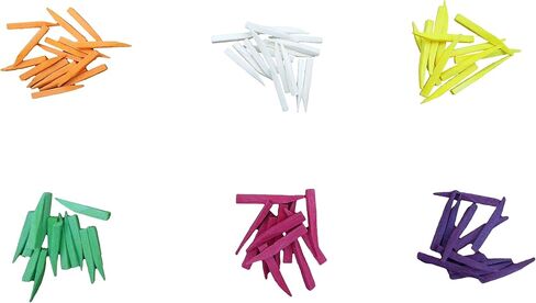 Wooden Wedges Dental, Teeth Interproximal Wedges Disposable Fixing Materials for Dental Restoration, Impregnated with Hemostatic Composition Dental Set 200pcs in Kuwait