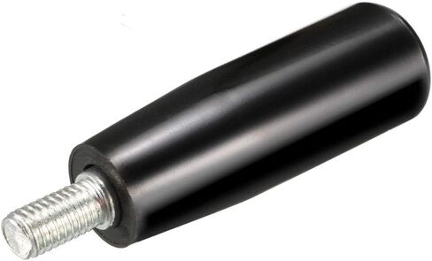 uxcell Revolving Handwheel Machinery Black Handle M8 Male Threaded Stem for Milling Machine Lathe in Saudi Arabia