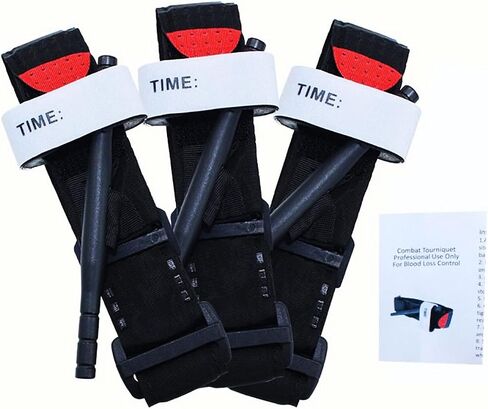 3-Pack Tourniquet kit Tourniquet Tactical Tourniquet: Essential for Military, First Aid, and Medical Emergency Hemostasis in Saudi Arabia