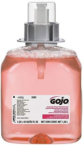 GOJO FMX-12 Luxury Foam Handwash, Cranberry Scent, EcoLogo Certified, 1250 mL Foam Soap Refill for GOJO FMX-12 Push-Style Dispenser (Pack of 4) – 5161-04 in Saudi Arabia