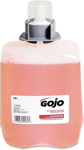GOJO FMX-12 Luxury Foam Handwash, Cranberry Scent, EcoLogo Certified, 1250 mL Foam Soap Refill for GOJO FMX-12 Push-Style Dispenser (Pack of 4) – 5161-04 in Saudi Arabia