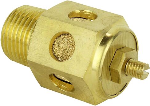 Milton 1087-8HF: Speed Control Exhaust Muffler - High Flow 1/2Npt in Saudi Arabia