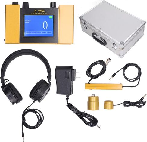 Water Leak Detector, Underground Water Pipe Leakage Monitor with Digital Display & Earphone & Carrying Case for Water Leakage Detection Construction Pipelines (US Plug) in Saudi Arabia
