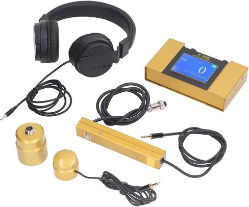 Water Leak Detector, Underground Water Pipe Leakage Monitor with Digital Display & Earphone & Carrying Case for Water Leakage Detection Construction Pipelines (US Plug) in Saudi Arabia