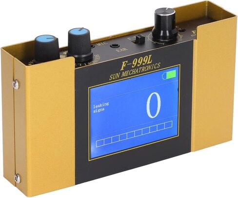 Water Leak Detector, Underground Water Pipe Leakage Monitor with Digital Display & Earphone & Carrying Case for Water Leakage Detection Construction Pipelines (US Plug) in Saudi Arabia