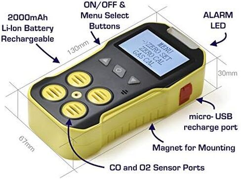 محلل الاحتراق الأساسي بواسطة الطب الشرعي | محلل غاز المداخن | مستشعر ثاني أكسيد الكربون والأكسجين | COAF & EA | مصيدة المياه ومرشحات الجسيمات وأكاسيد النيتروجين | شحن يو اس بي | الولايات المتحدة الأمريكية معايرة NIST | in Kuwait