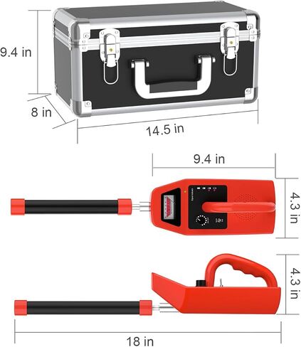 New Upgrade Pipe Locator, Anysun 512hz Receiver Sewer Pipe Camera 512hz Pipe Inspection Camera Locators Tool Kit for Plumbing and Septic Location Supports All Devices Using 512 Hertz Transmitter in Saudi Arabia