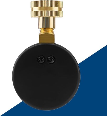 0-200 psi Water Pressure Gauge Test with Max Pointer, Lead-Free, 2-1/2" Dial Size, 3/4" Female Garden Hose Thread, for Home Potable Water, House Tube in Saudi Arabia