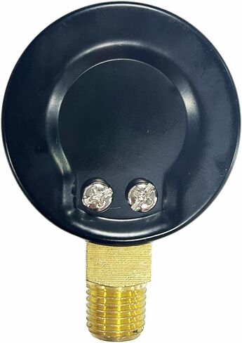 مقياس الضغط من 0 إلى 300 رطل لكل بوصة مربعة من النحاس 1/4 بوصة تركيب سفلي لخيط NPT ذكر، متعدد الوظائف، مقياس ضاغط الهواء in Kuwait