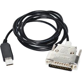 f & t> d*i ft232rl chip usb to d-sub 25 pin db25 male converter rs232 كابل البرمجة التسلسلية لـ Roland Heidenhain Mori Mazak CNC (5M) in Kuwait
