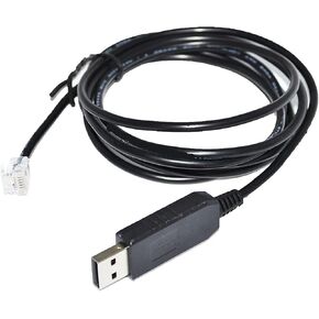F&T>D*I FT232RL RS232 USB to RJ11 RJ12 6P4C Plug Adapter EUROTHERM Controller Communication Cable Debugging Configuration KABLE(5M) in Saudi Arabia