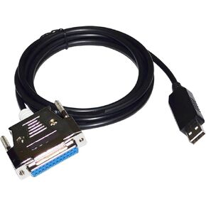 FT232RL RS232 USB إلى D-SUB 25PIN DB25 كابل الاتصالات التسلسلية محول الإناث لبرنامج Bio-Tek Microplate Reader PN 75053 (1.8M ، FT232RL Chip) in Kuwait