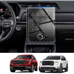 Moonlinks 2pcs حامي الشاشة الزجاجية المقسى 15 "متوافق مع 2024 2025 GMC Acadia (الارتفاع/AT4/DENALI) 15INCH 9H صلابة حامية الشاشة اللمسات لعام 2024 أكاديا in Kuwait