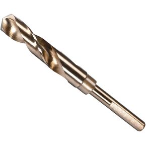 CoCud Reduced Shank Twist Drill Bits, 17.5mm Cutting Edge, Titanium & Nitride Coated High Speed Steel 6542 - (Applications: for Stainless Steel Drilling Machine) in Kuwait