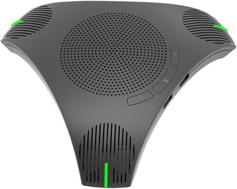 Popetpop اللاسلكي الميكروفون متعدد الاتجاهات USB الاجتماعية اجتماع المتحدث انخفاض ضوضاء حساسية عالية صغيرة in Saudi Arabia