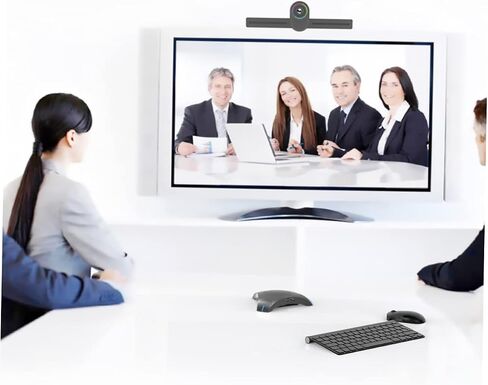 Popetpop اللاسلكي الميكروفون متعدد الاتجاهات USB الاجتماعية اجتماع المتحدث انخفاض ضوضاء حساسية عالية صغيرة in Saudi Arabia