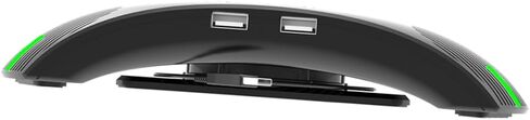 Popetpop اللاسلكي الميكروفون متعدد الاتجاهات USB الاجتماعية اجتماع المتحدث انخفاض ضوضاء حساسية عالية صغيرة in Saudi Arabia