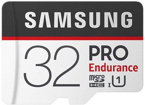 Samsung PRO Endurance 32 GB microSDHC UHS-I U3 100 MB/s Video Monitoring Memory Card with Adapter (MB-MJ32GA) in Saudi Arabia