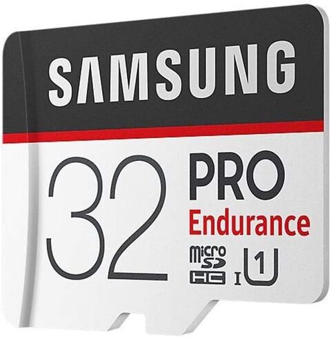 Samsung PRO Endurance 32 GB microSDHC UHS-I U3 100 MB/s Video Monitoring Memory Card with Adapter (MB-MJ32GA) in Saudi Arabia