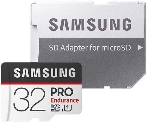 Samsung PRO Endurance 32 GB microSDHC UHS-I U3 100 MB/s Video Monitoring Memory Card with Adapter (MB-MJ32GA) in Saudi Arabia