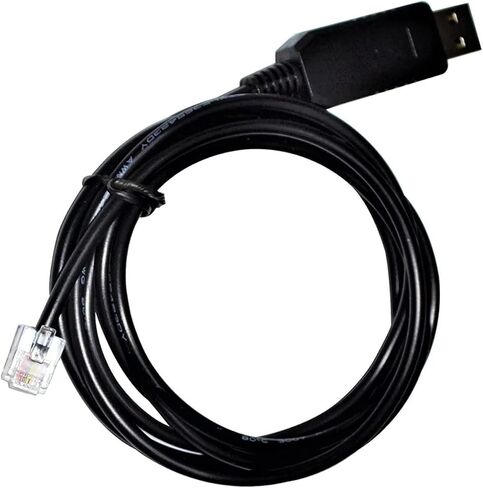 F&T>D*I FT232RL USB / DB9 Female to RJ12 RJ11 RS232 Adapter Serial Cable for KOYO DL05 DL06 DL105 DL205 D2-230 CPU D2-DSCBL KABLE(3m,DB9 Female to RJ11) in Saudi Arabia