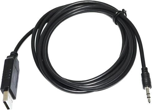 F&T>D*I FT232RL CHIP USB RS232 to TRS 3.5MM Stereo Audio Ja-ck AJ Plug Serial Programming Cable USB-RS232-AJ Converter KABLE(3.6m,T-RXD R-GND S-TXD) in Saudi Arabia