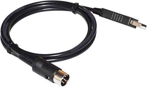 Origin FT232RL USB to 6PIN 6 DIN Connector RS232 Serial Communication Programming Cable for PASSAP E6000 Knitting Machine to PC(1.8m) in Saudi Arabia