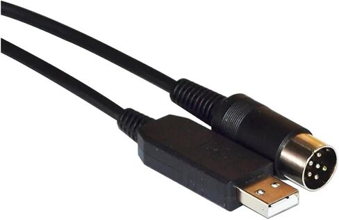 Origin FT232RL USB to 6PIN 6 DIN Connector RS232 Serial Communication Programming Cable for PASSAP E6000 Knitting Machine to PC(1.8m) in Saudi Arabia