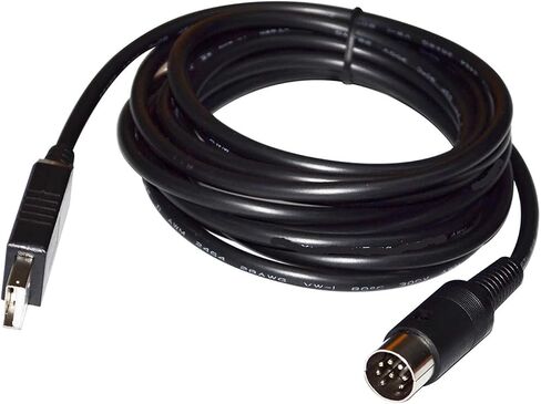 f & t> d*i ft232rl usb to din 8 pin male connector debug downloy download cable for nidek ar rt series to pc (3M) in Kuwait