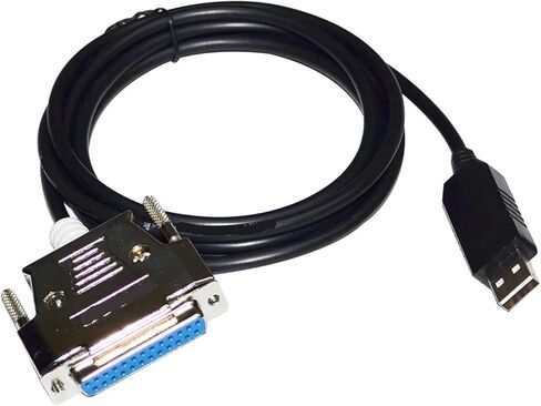 FT232RL RS232 USB إلى D-SUB 25PIN DB25 كابل الاتصالات التسلسلية محول الإناث لبرنامج Bio-Tek Microplate Reader PN 75053 (1.8M ، FT232RL Chip) in Kuwait