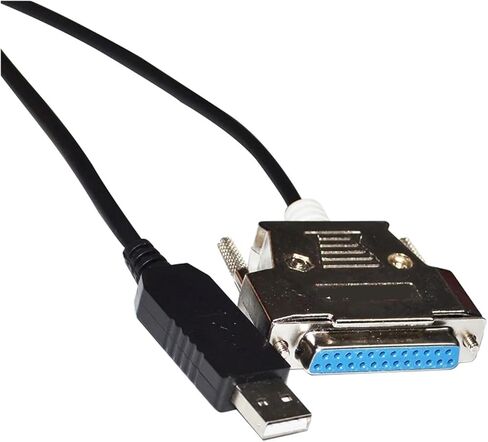 FT232RL RS232 USB إلى D-SUB 25PIN DB25 كابل الاتصالات التسلسلية محول الإناث لبرنامج Bio-Tek Microplate Reader PN 75053 (1.8M ، FT232RL Chip) in Kuwait