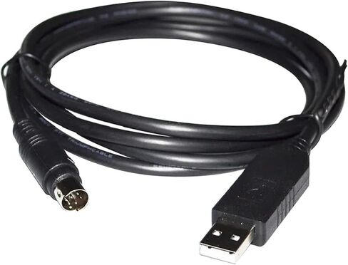 f & t> d*i ft232rl usb to din 8 pin md8 male adapter rs232 cable serial cable for music sequencer host to pc (3M ، USB to MD8 (ft232rl)) in Kuwait