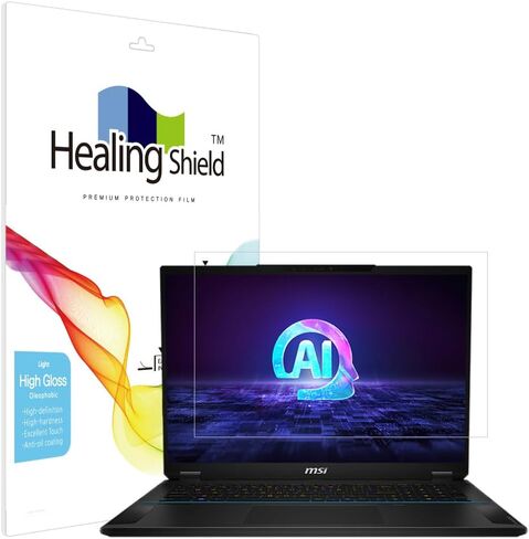 Muellery Healingshield Screen Screen Protector Light anti-Fingerprint Anti-Glare Matte Film متوافق مع MSI Stealth 18 AI Studio A1V in Saudi Arabia