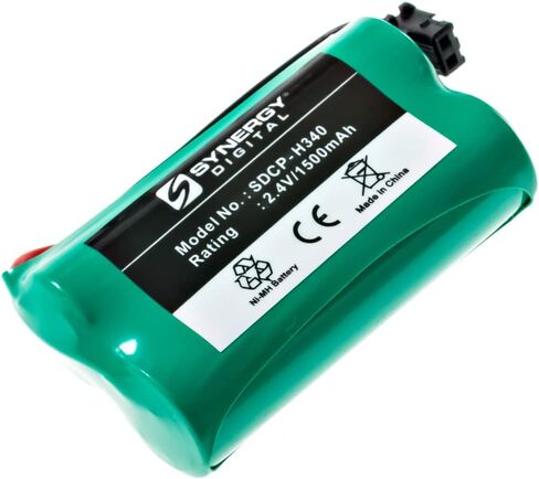 تعمل بطارية الهاتف اللاسلكي الرقمي في Synergy ، مع Lenmar CBC206 Cordless Phone ، (Ni-MH ، 2.4V ، 1500 مللي أمبير في الساعة) ، وتوافق مع بطارية HHR-P506 Panasonic in Saudi Arabia