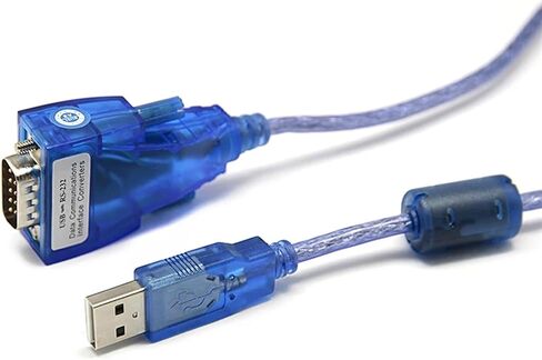 UT-8801 USB إلى RS232 واجهة محول 9-PINS محول FT232 شرائح Cable Win7 Win10 Linux (نوع الجوز ، 3 أمتار) in Kuwait