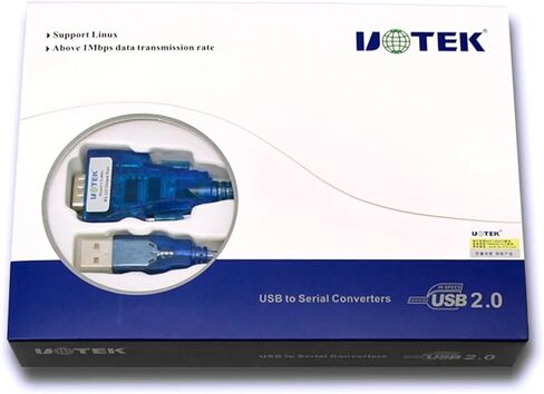UT-8801 USB إلى RS232 واجهة محول 9-PINS محول FT232 شرائح Cable Win7 Win10 Linux (نوع الجوز ، 3 أمتار) in Kuwait