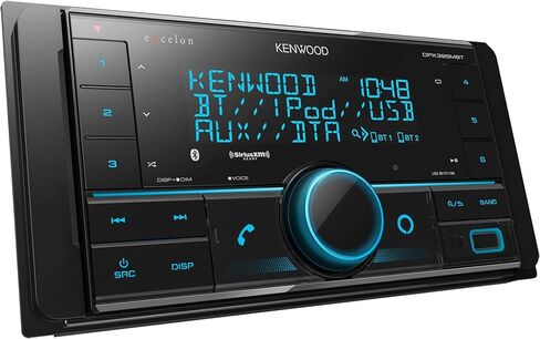 Kenwood DPX395MBT Media Media Receiver (لا يلعب الأقراص) مع Bluetooth (تم تجديده المعتمد) in Kuwait
