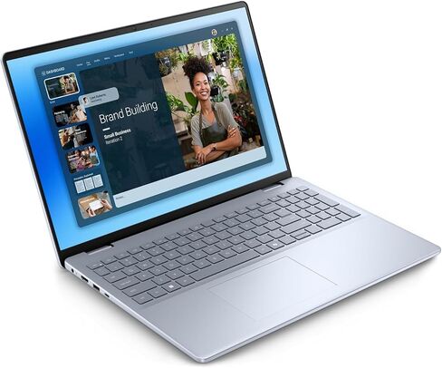 Dell Inspiron 16 Touchscreen Business Laptop, Intel Core 7 150U(Up to 5.4GHz), 16" WUXGA FHD+ Display, 64 GB DDR5, 4 TB SSD, Copilot, Backlit Keyboard, Fingerprint Reader, Windows 11 Pro, Accessories in Saudi Arabia