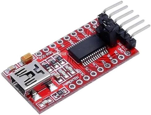 1 PCS FT232RL F & T> D*I BASIC USB 3.3V 5V TTL Serial for Download Cord Uart Interface Adapter Modle مع الكابلات (الأزرق) in Saudi Arabia