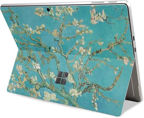 قرص الجلد متوافق مع Microsoft Surface Pro 11 (2024) - Blossom اللوز - غطاء ملصق الواقي فينيل 3M - يسهل تطبيقه | مصنوع في الولايات المتحدة الأمريكية من قبل Mayyskins in Saudi Arabia