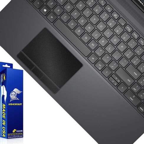 Armorsuit Militaryshield Matte Black Metallic Skin Wrap for Dell Precision 7550/7560 [2020-2021] (15 Inch) - لوحة اللمس in Saudi Arabia