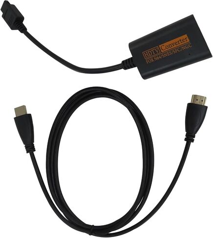 usonline911 1080p HDMI Adapter Converter HD-Cable for Nintendo 64/SNES/NGC Gamecube-Console in Saudi Arabia