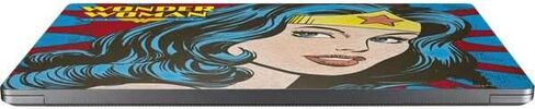Skinit Laptop Decal Skin Compatible with Universal Laptop 14in (11.4 x 8.2in) - Officially Licensed Warner Bros Wonder Woman Vintage Profile Design in Saudi Arabia